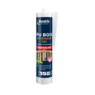 COLLE A BOIS PU BOIS EXTERIEUR GEL 310 ML Bostik