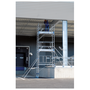 ECHAFAUDAGE ROULANT ALUMINIUM TOTEM 2 LINE 180 Tubesca-Comabi