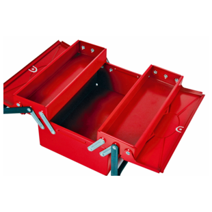 BOITE A OUTILS ACIER 5 COMPARTIMENTS Snor