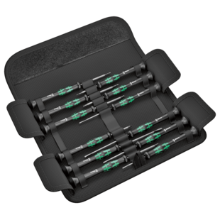 TOURNEVIS ELECTRONICIEN KRAFTFORM MICRO 12 UNIVERSAL 1 (JEU DE 12) Wera