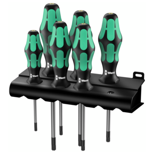 TOURNEVIS KRAFTFORM PLUS TORX 367/6 (JEU DE 6) Wera