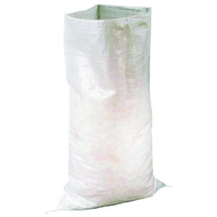 SAC GRAVAT PP TISSE BLANC 55 X 95 (CARTON 250 - 25 PAQUETS DE 10 PCS) Sacherie De Pantin