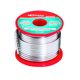 SOUDURE ETAIN POUR ASSEMBLAGE CANALISATION SANITAIRE - 200 G - BOBINE Ø 2 MM Express