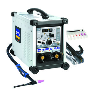 POSTE TIG PROTIG 201 AC/DC HF DV EQUIPE Gys
