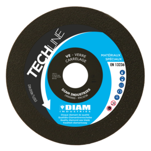 DISQUE VERRE - CARRELAGE Ø125/22.23 Diam Industries