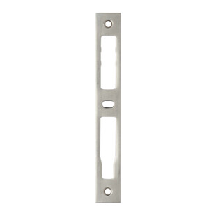 GACHE PLATE 1102 EN INOX 180X22X2 Dom Metalux