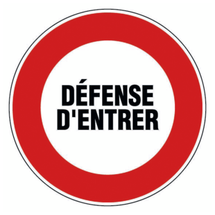 DISQUE DE SIGNALISATION 300 mm Novap Sas
