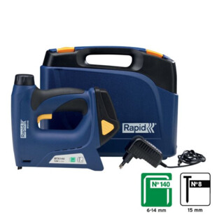AGRAFEUSE CLOUEUR ÉLECTRIQUE À BATTERIE 7,2V BTX140 Rapid
