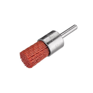 BROSSE PINCEAU SUR TIGE DE 6 MM GRITTYFLEX Ø25 MM FIL ABRASIF GR.80 ROUGE Osborn