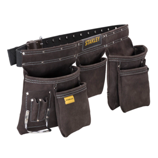 Ceinture porte-outils cuir double Stanley