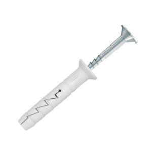 CHEVILLE NYLON AVEC VIS TETE FRAISEE POZI 2 Rawl