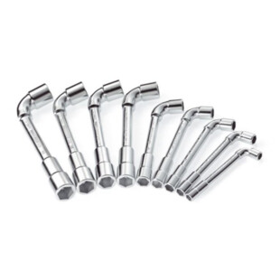 CLE A PIPE DEBOUCHEE 6 PANS (JEU DE 9) Facom