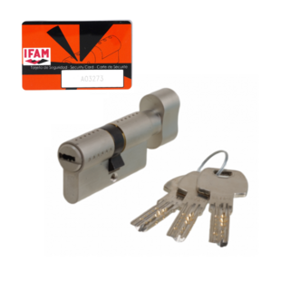 Cylindre à bouton RX - s'entrouvrant 3 clés Ifam