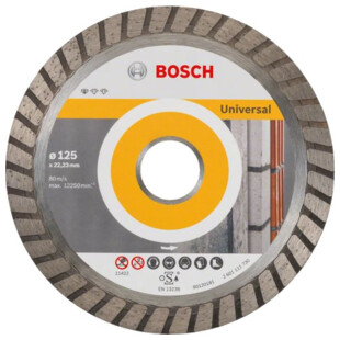 DISQUE DIAMANT BETON 125MM QUALITE STANDARD Bosch