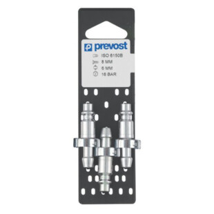 EMBOUT POUR FLEXIBLES AVEC COLLIERS A OREILLES (PAR 3) Prevost Air Comprime