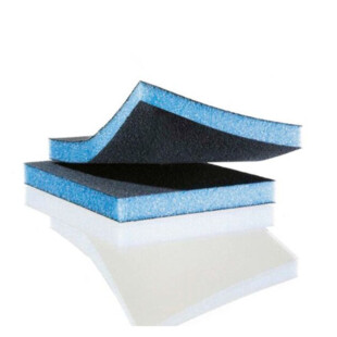 EPONGE ABRASIVE 2 FACES PREMIUM 97 X 123 X 12 MM Abrasifs Hermes Sas