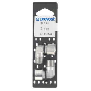 EQUERRE FILETEE MALE CONIQUE / FEMELLE CYLINDRIQUE - A10 Prevost Air Comprime