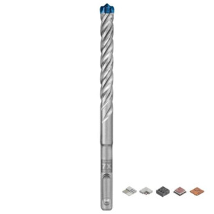 Foret 4 taillants sds+-7x Bosch