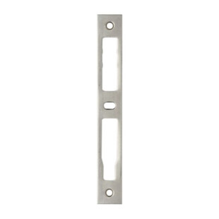 GACHE PLATE 1102 EN INOX 180X22X2 Dom Metalux