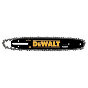 Guide avec chaîne pour élageuse sur perche 20cms Dewalt