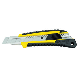 CUTTER A BOUTON POUSSOIR 18 MM GRI LC560 Tajima