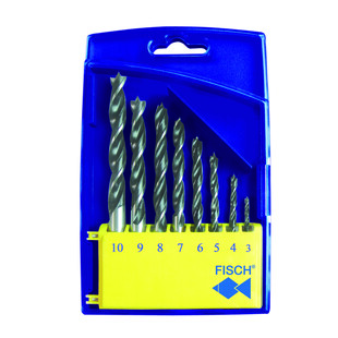MECHE A BOIS 3 POINTES (COFFRET DE 8) Fisch®