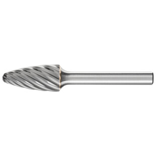 FRAISE LIME CARBURE OGIVE A BOUT ARRONDI RBF DENTURE ''INOX'' Pferd Ruggeberg France