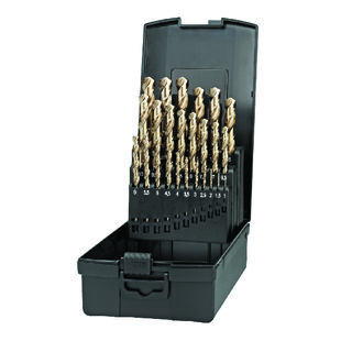 FORET QUEUE CYLINDRIQUE HSS COBALT 5% SERIE COURTE ''11.500'' (COFFRET) Phantom