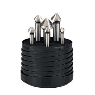 FRAISE A CHANFREINER HSS 90° 3 T QUEUE CYLINDRIQUE ECO PRO 42.535 (JEU DE 6) International Tools