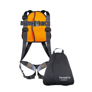 HARNAIS AVEC SAC INTEGRE PACK AND GO Neofeu