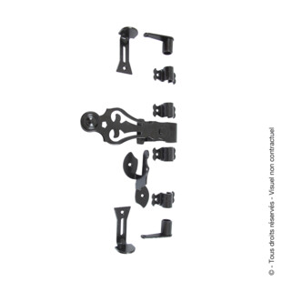 ESPAGNOLETTE PROVENCE LACETS RUSTIQUES - SUPPORT SECURITE Torbel Industrie