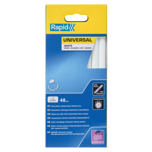 COLLE UNIVERSELLE BLANCHE EN BATON Ø 12 MM (BOITE DE 48) Rapid