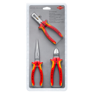 PINCE ISOLEE 1000V (SET DE 3) Knipex