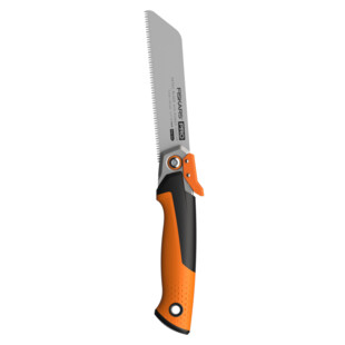 SCIE A COUPE TIRANTE PLIANTE POWERTOOTH™ 15 CM 19 TPI Fiskars