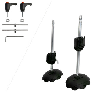 PIEDS DE SECURITE AJUSTABLE POUR ECHELLE PRIME (LA PAIRE) Telesteps