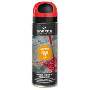 TRACEUR DE CHANTIER FLUO TP 650 ML Soppec