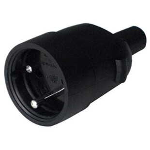 FICHE CAOUTCHOUC 2P+T 16A Electraline