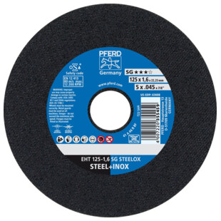 DISQUE A TRONCONNER SG STEELOX Pferd Ruggeberg France