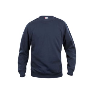 SWEATSHIRT BASIC ROUNDNECK DARK NAVY Clique