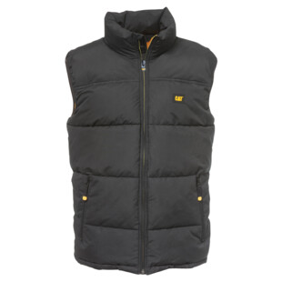 GILET MATELASSE SANS MANCHE ARTIC ZONE NOIR Caterpillar