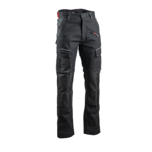 PANTALON DE TRAVAIL STRETCH CORTEX NOIR Lma Lebeurre