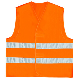 GILET HAUTE VISIBILITE ORANGE FLUO GILP2 Delta Plus Pro