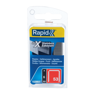 AGRAFE EN FIL ACIER INOXYDABLE Rapid