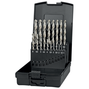 FORET QUEUE CYLINDRIQUE HSS SERIE COURTE "11.430" (COFFRET) International Tools