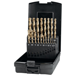 FORET QUEUE CYLINDRIQUE HSS COBALT 5% SERIE COURTE "11.490" (COFFRET) International Tools