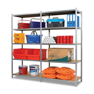RAYONNAGE TUBULAIRE GALVANISE EPSILINE (JUSQU'A 300 KG PAR TABLETTE) Manorga