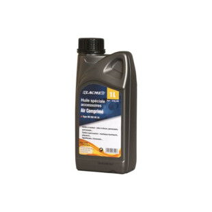 HUILE SPECIALE ACCESSOIRES AIR COMPRIME 1L Lacme