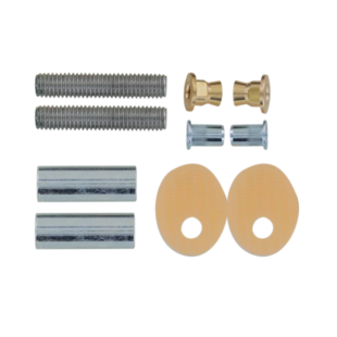 Kit de fixation poignée de tirage simple non traversante Duval