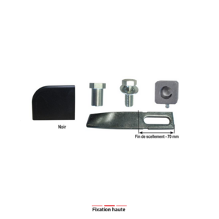 Kit pivot H+B portail à sceller Inglese