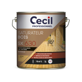 SATURATEUR BOIS JARDIN SX 630 V33 - Cecil